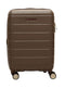 Βαλίτσα Καμπίνας 54x36x25 cm Palisades Calvin Klein LH118PS4 καφέ