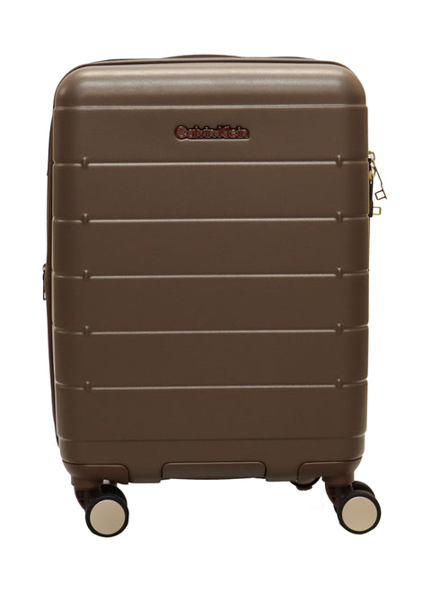 Βαλίτσα Μεσαία 64x40x28 cm Palisades Calvin Klein LH418PS4 καφέ