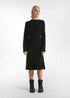 Φόρεμα πλεκτό Deha D12219-10009 μαύρο