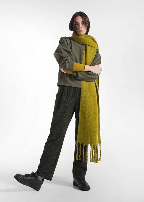 Παντελόνι ριγέ Deha D32565-10009 μαύρο