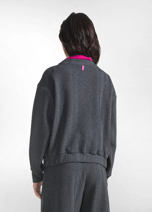 Τοπ ζακάρ Deha D32680-48021 γκρι