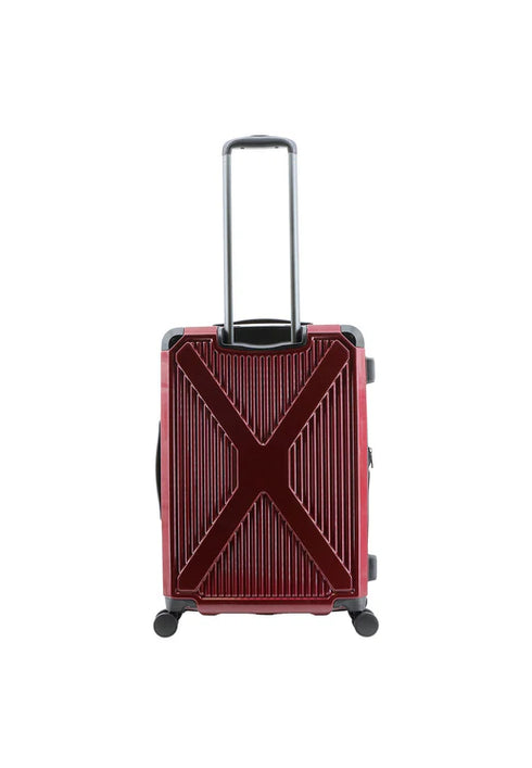 Βαλίτσα μεσαία 64x43x28cm Discovery DL22HA-60-122 metallic red