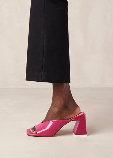 Πέδιλα mules Tasha Alohas S100167-03 φούξια