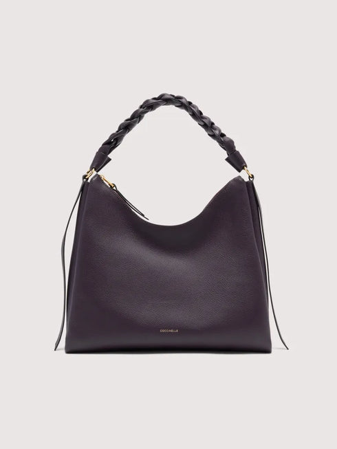 Τσάντα ώμου Boheme Coccinelle E1 M50 13 02 01 738 μωβ