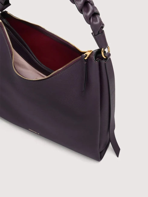 Τσάντα ώμου Boheme Coccinelle E1 M50 13 02 01 738 μωβ