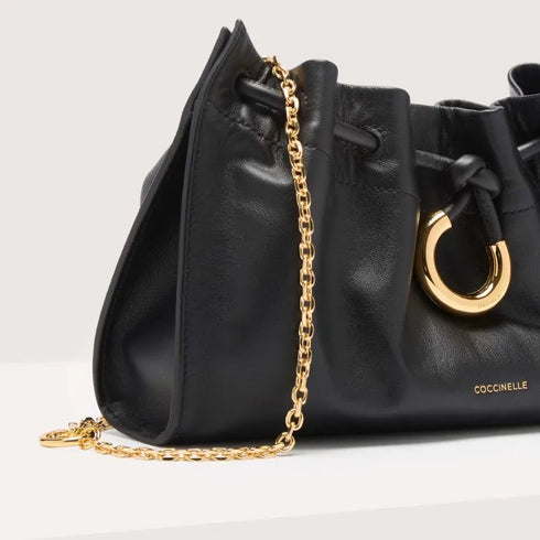 Τσάντα pouch/χιαστί Isabela Coccinelle E1 SCA 19 01 01 001 μαύρο