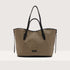 Τσάντα ώμου/tote 'Never Without Bag' Coccinelle E1 SSH 11 04 01 736 μαύρο/μπεζ