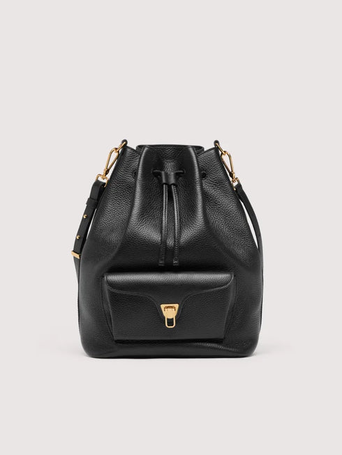 Τσάντα ώμου/χιαστί Beat Generation Large Coccinelle E1 TFK 23 01 01 001 μαύρο