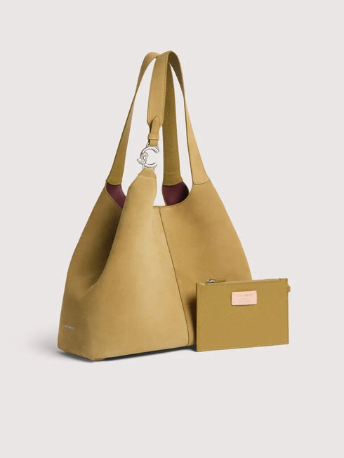 Τσάντα ώμου C-Easy Large Coccinelle E1 THE 11 01 01 G43 λαδί