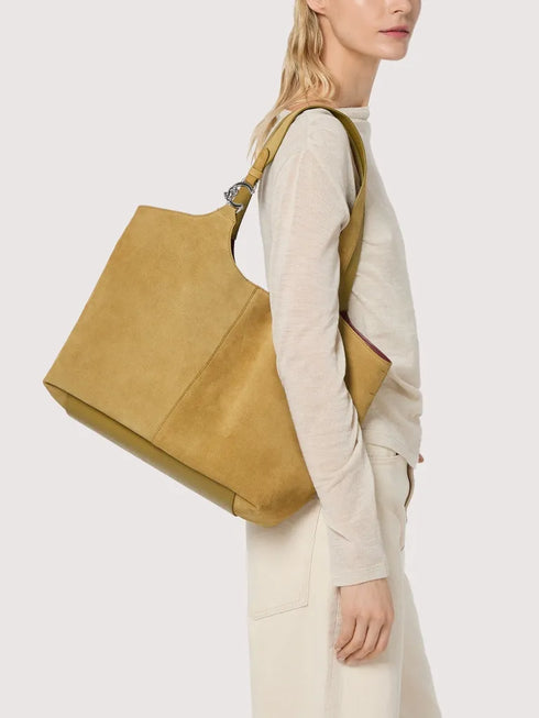 Τσάντα ώμου C-Easy Large Coccinelle E1 THE 11 01 01 G43 λαδί