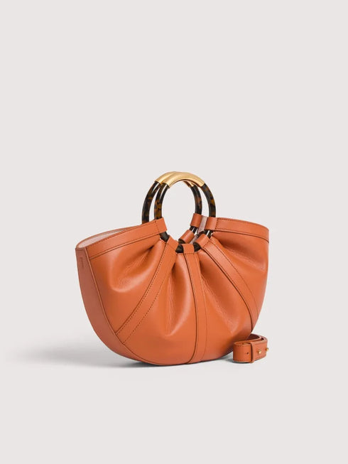 Τσάντα tote/ώμου Shell Medium Coccinelle E1 U5A 18 02 01 R41 κεραμιδί