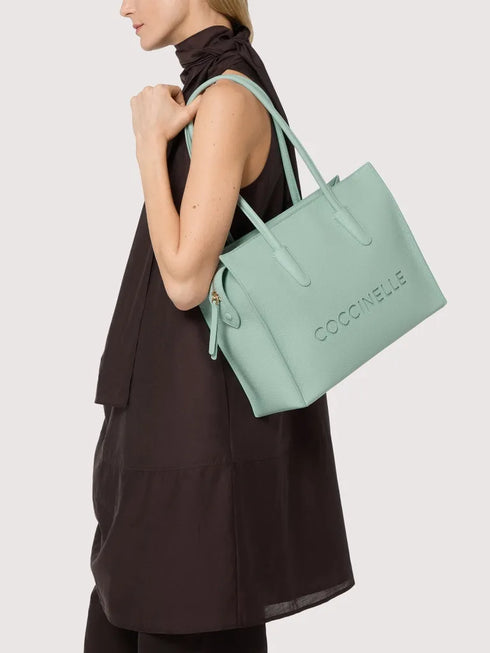 Τσάντα ώμου Myrtha26 Medium Coccinelle E1 UAK 11 02 01 B33 βεραμάν