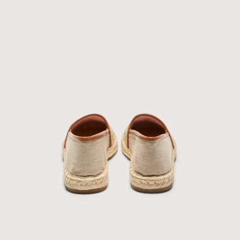 Εσπαντρίγιες κεντημένες Coccinelle E4SRL220101 646 μπεζ