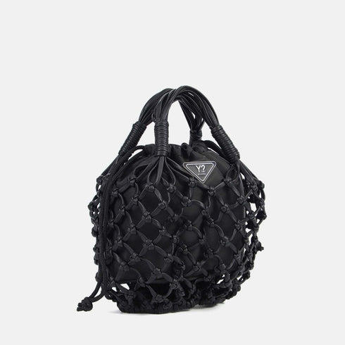 Τσάντα tote/χιαστί Y Not? FNY-002S6 μαύρο