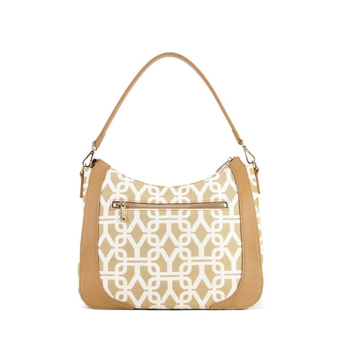 Τσάντα Ώμου/χιαστί Y Not? GCE-008S5 μπεζ