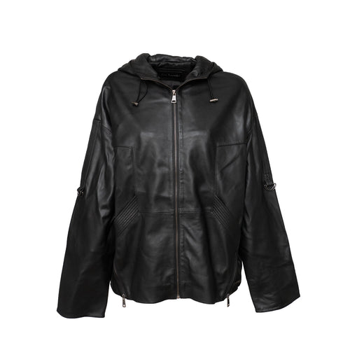 Γυναικείο Δερμάτινο τζάκετ Guy Laroche 483-001 μαύρο