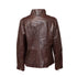 Γυναικείο Δερμάτινο τζάκετ Guy Laroche 474-04 μπορντό