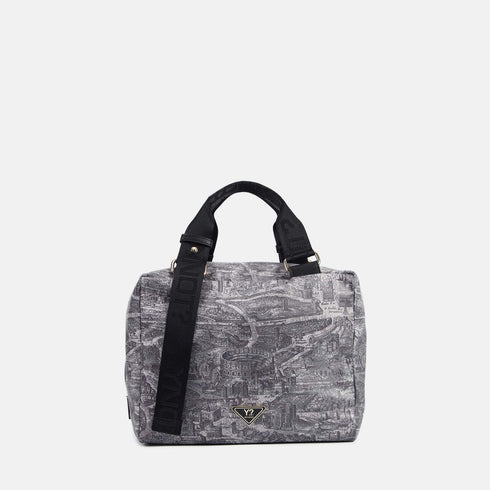 Τσάντα tote/χιαστί Y Not? GUM-009S6 μαύρο