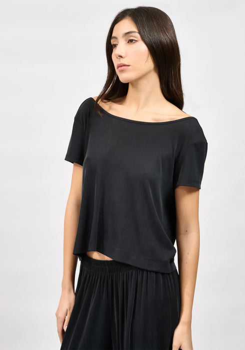 Τοπ Halo Collectiva Noir CN142O06CRB μαύρο