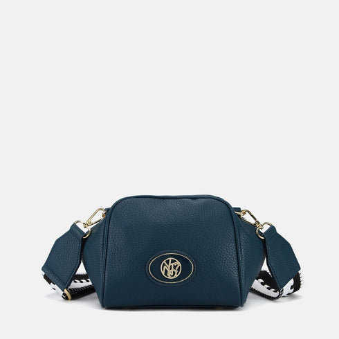 Τσάντα Ώμου/χιαστί Y Not? HAP-008S5 πετρόλ