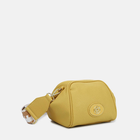 Τσάντα Ώμου/χιαστί Y Not? HAP-008S5 κίτρινο