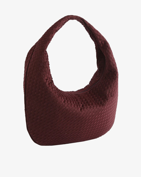 Τσάντα ώμου HVISK Vegan 2503-098-120090-475 μπορντό