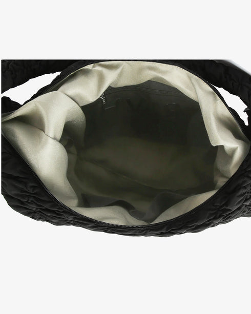 Τσάντα ώμου HVISK Vegan 2503-098-021510-009 μαύρο