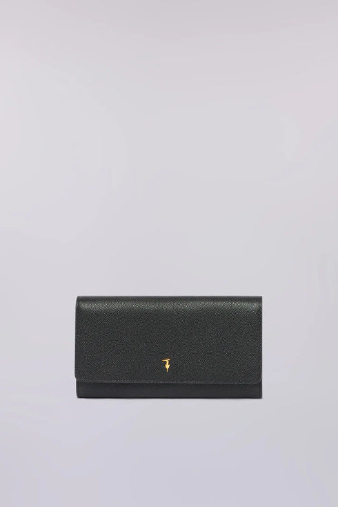 Πορτοφόλι δερμάτινο Trussardi WWC01L30-033 μαύρο