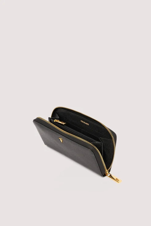 Πορτοφόλι δερμάτινο Trussardi WWZ01L30-033 μαύρο