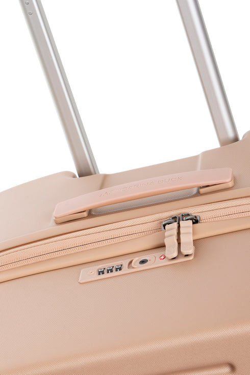 Βαλίτσα Μεσαία Expandable Flyduck Mandarina Duck P10KNV3-918 Μπρονζέ