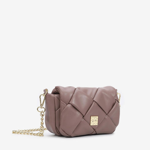 Τσάντα Ώμου/χιαστί Y Not? LDY-005F5 σομόν