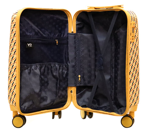 Βαλίτσα Μεγάλη 77x45x29cm Y Not? LIF-23003 μπεζ