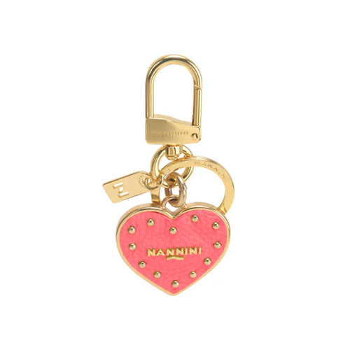 Μπρελόκ δέρμα Nannini NNGS-73 κοραλί