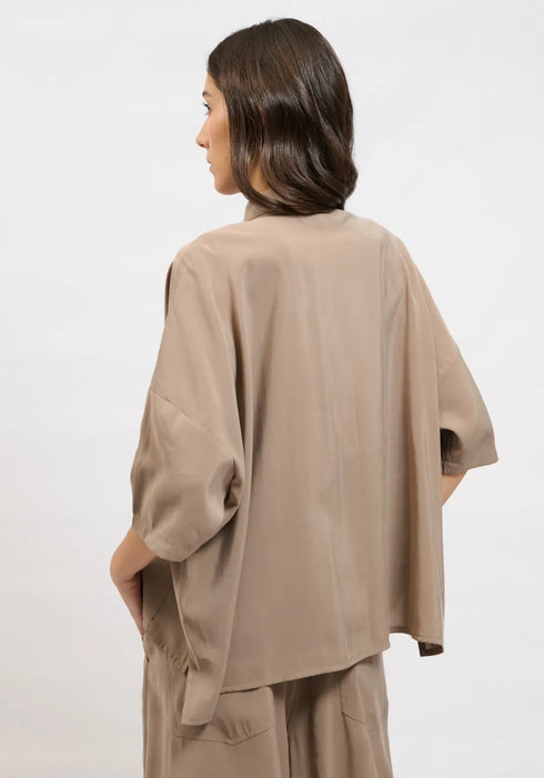 Πουκάμισο Ochre Collectiva Noir CN142D03TNL μπεζ