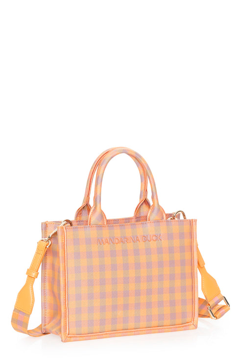 Τσάντα Vichy Tote Mandarina Duck P10OGT03-A34 Καρό