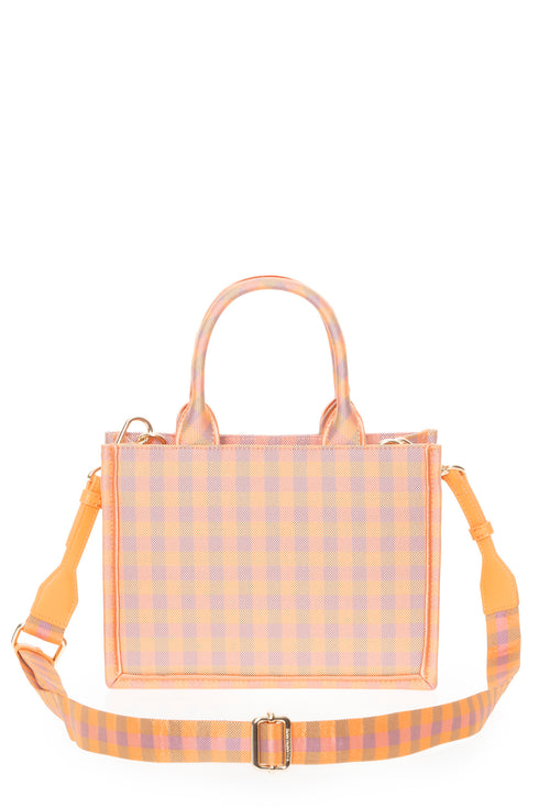 Τσάντα Vichy Tote Mandarina Duck P10OGT03-A34 Καρό
