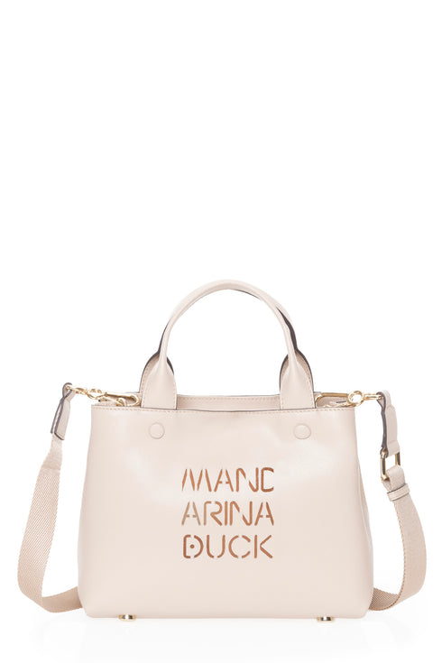 Τσάντα Ώμου Lady Duck Mandarina Duck P10OHT02-09E Μπεζ