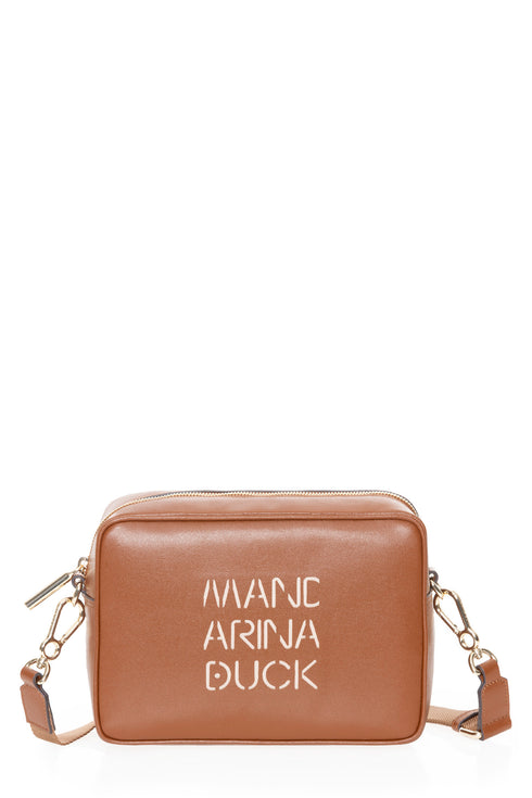 Τσάντα Χιαστί Lady Duck Mandarina Duck P10OHT03-06E Καφέ Ταμπά