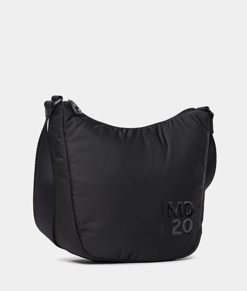 Τσάντα ώμου/χιαστί Ballon Mandarina Duck P10ONTV1-651 μαύρο