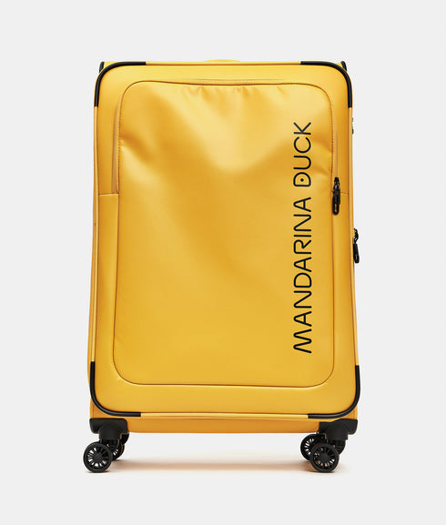 Βαλίτσα μεγάλη Eco Coated 78x48x27.5cm Mandarina Duck P10OSV04-05J κίτρινο