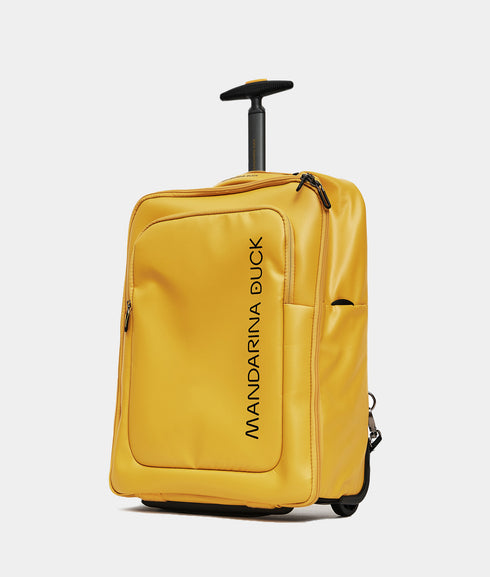 Βαλίτσα Καμπίνας/Σακίδιο πλάτης Eco Coated 52x38.5x18cm Mandarina Duck P10OSV06-05J κίτρινο