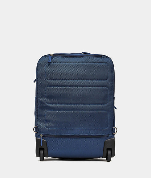 Βαλίτσα Καμπίνας/Σακίδιο πλάτης Zephyr 54x38.5x18cm Mandarina Duck P10OTV06-08Q μπλε