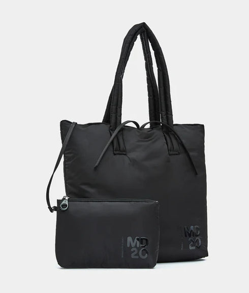 Τσάντα ώμου διπλής όψης Ballon Mandarina Duck P10ONT04-651 μαύρο