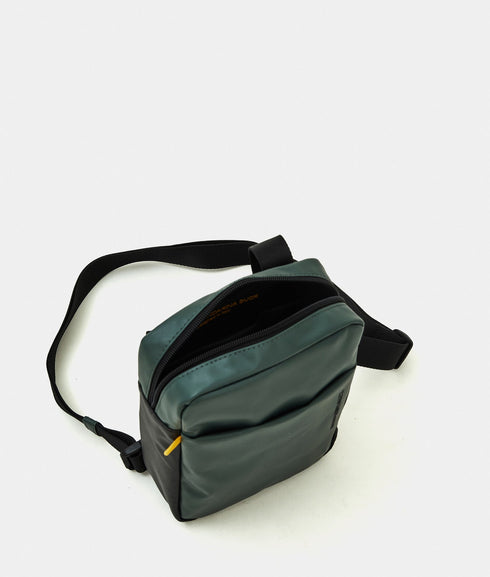 Ανδρικό τσαντάκι χιαστί Mandarina Duck P10OST14-16Q σκούρο πράσινο