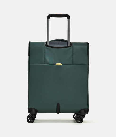 Βαλίτσα Καμπίνας Eco Coated 55x40x20cm Mandarina Duck P10OSV01-16Q σκούρο πράσινο