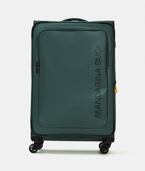 Βαλίτσα μεγάλη Eco Coated 78x48x27.5cm Mandarina Duck P10OSV04-16Q σκούρο πράσινο