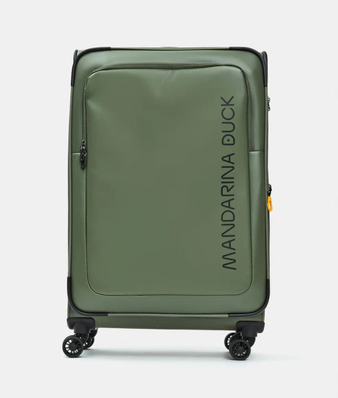Βαλίτσα μεγάλη Eco Coated 78x48x27.5cm Mandarina Duck P10OSV04-A78 λαδί