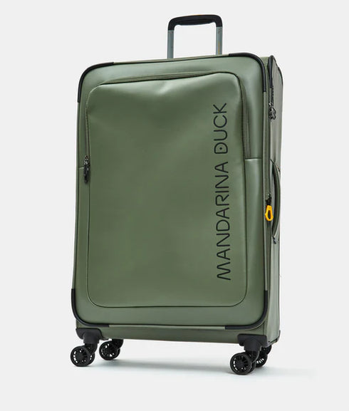 Βαλίτσα μεγάλη Eco Coated 78x48x27.5cm Mandarina Duck P10OSV04-A78 λαδί