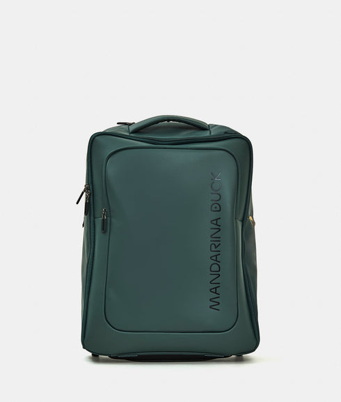 Βαλίτσα Καμπίνας/Σακίδιο πλάτης Eco Coated 52x38.5x18cm Mandarina Duck P10OSV06-16Q σκούρο πράσινο