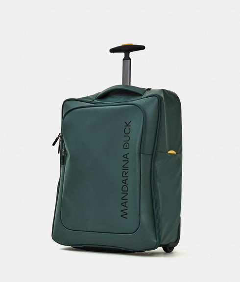 Βαλίτσα Καμπίνας/Σακίδιο πλάτης Eco Coated 52x38.5x18cm Mandarina Duck P10OSV06-16Q σκούρο πράσινο